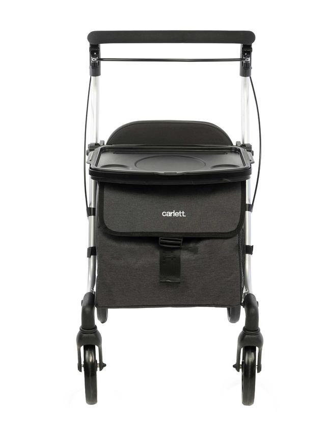 Produktbild von Einkaufsrollator "Lett Walk" mit Sitz und Tasche, faltbar, 136 kg belastbar, 30 l