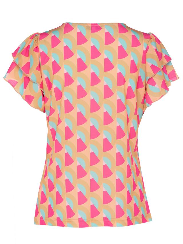 Produktbild von Blusenshirt mit Flügelärmeln
