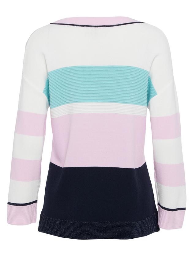 Produktbild von Feinstrick Pullover Streifendesign