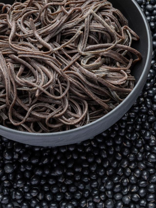 Produktbild von JUST TASTE Spaghetti "Bio Black Bean" vegan & glutenfrei, 250 g