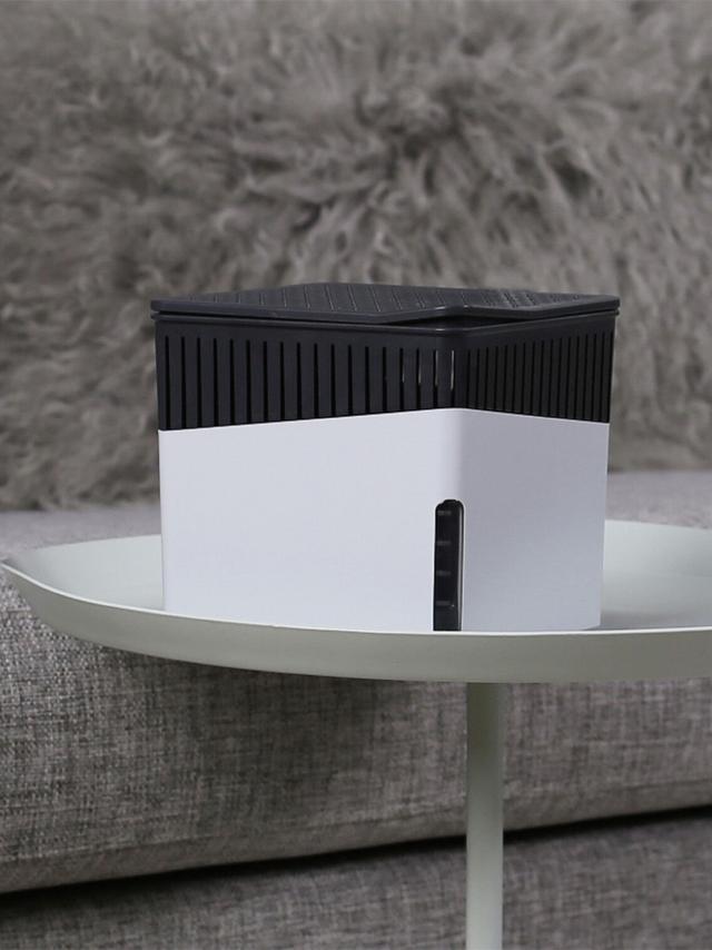 Produktbild von Raumentfeuchter "Cube" Nachfüllpackung, für bis 40 qm2, rechteckig, gegen Feuchtigkeit und Gerüche, 6er-Set, 3000 g