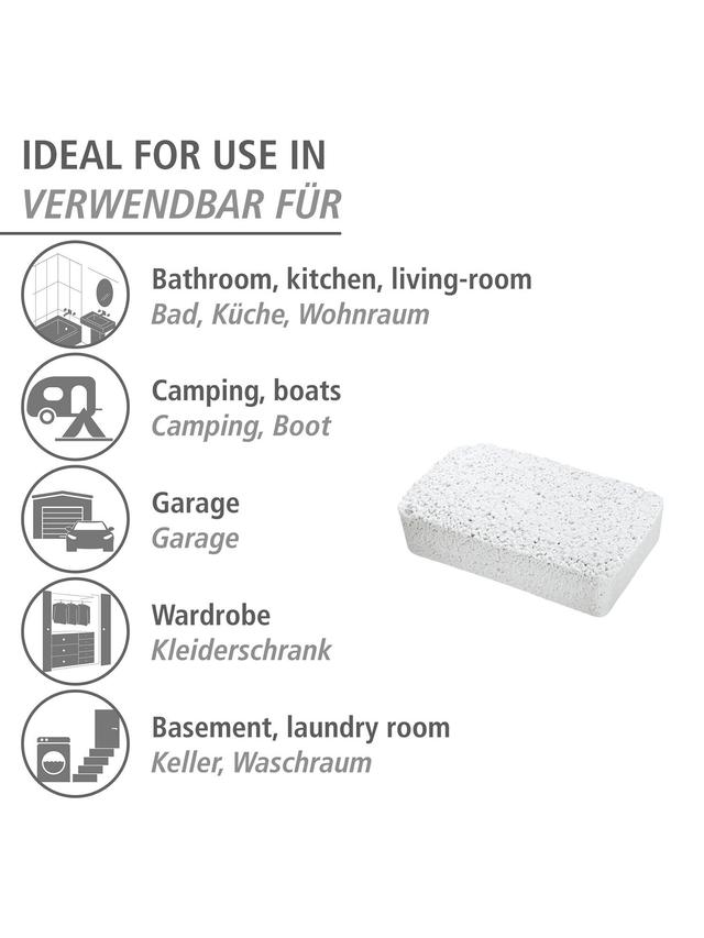 Produktbild von Raumentfeuchter Nachfüllpackung "Feuchtigkeitskiller" mit Duft, für bis 80 qm2, gegen Feuchtigkeit und Gerüche, 3er-Set, 3 kg