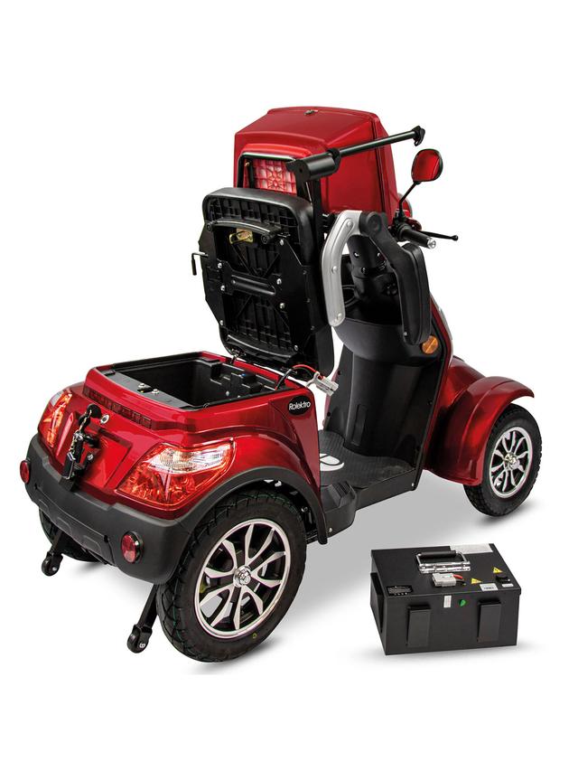 Produktbild von Elektroroller "Theo Premium" mit Straßenzulassung, Lithium Akku, 25 km/h, 1000 W