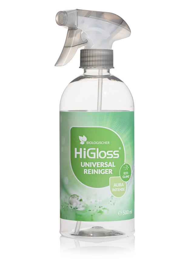 Produktbild von Bio Universalreiniger "EcoGlanz - Aura Intense" effektive Geruchsneutralisation durch Mikroorganismen, 1 L + Leerflasche