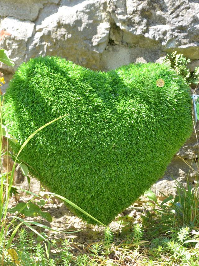 Produktbild von Gartendeko "Figur Herz" UV-beständig, wetterfest, 35 cm