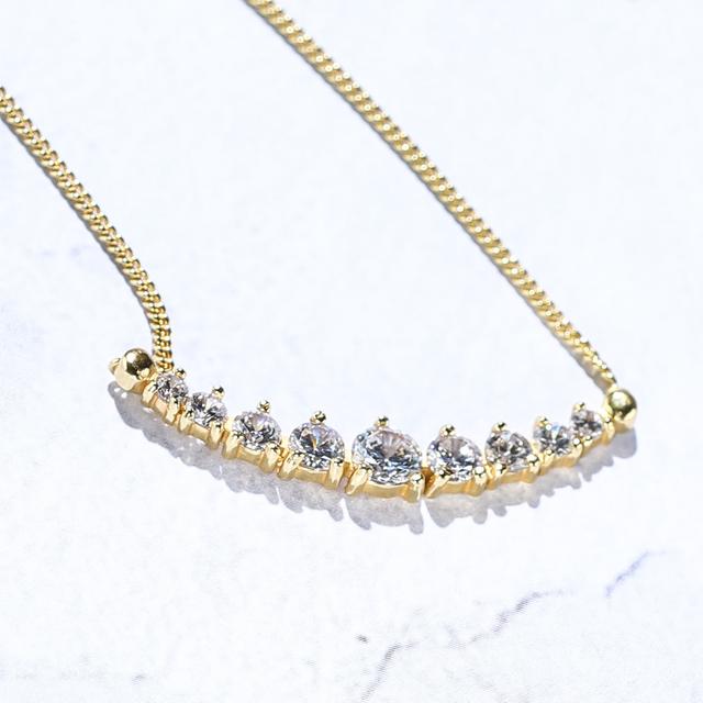 Produktbild von Trend-Collier "Brilliant Caress", Silber 925 poliert