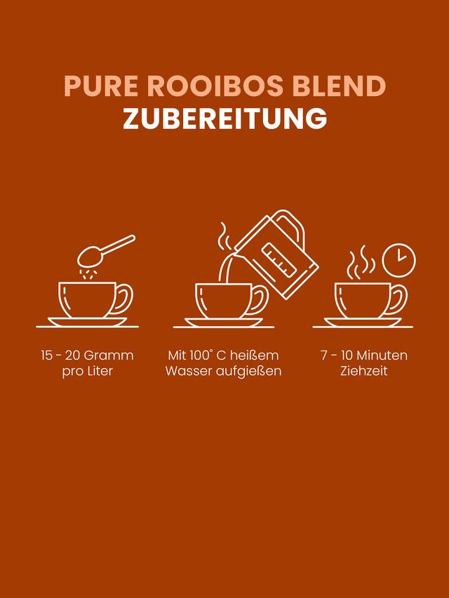 Produktbild von Rooibostee Natur, lose, 3er-Set