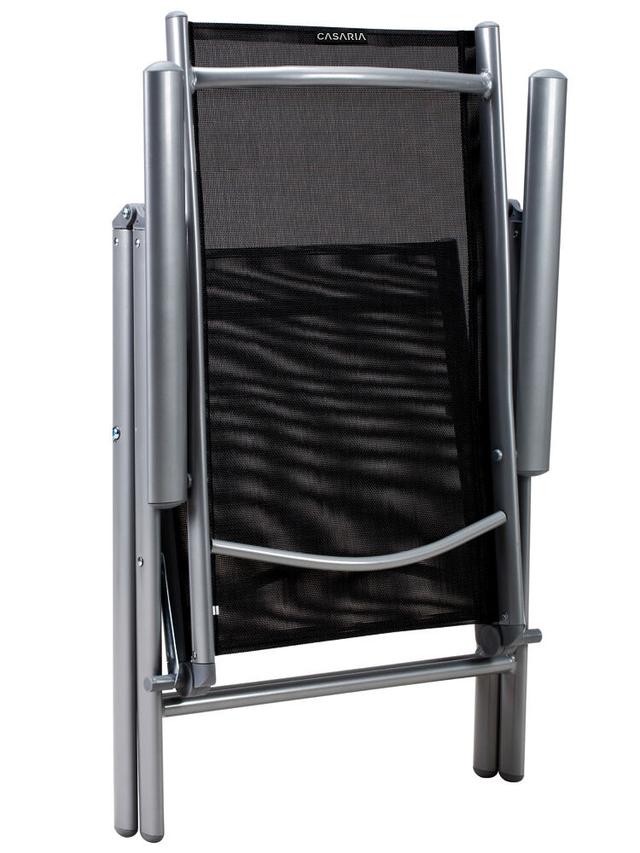 Produktbild von CASARIA® Gartentisch mit Stühlen "Bern" aus Aluminium, 5-teiliges-Set