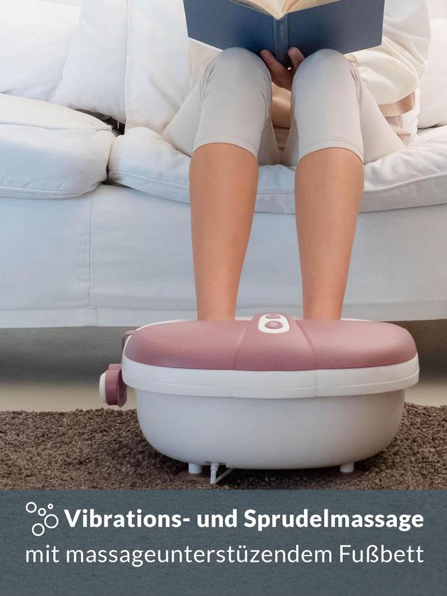 Produktbild von Beurer Fußsprudelbad "FB 35" mit Massage, Wärme und Aromatherapie, 6-in-1 Wellness-Spa