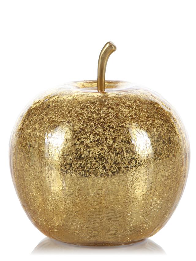 Produktbild von LED-Leuchte in Apfelform mit 15 Micro-LEDs, inkl. 6h Timer