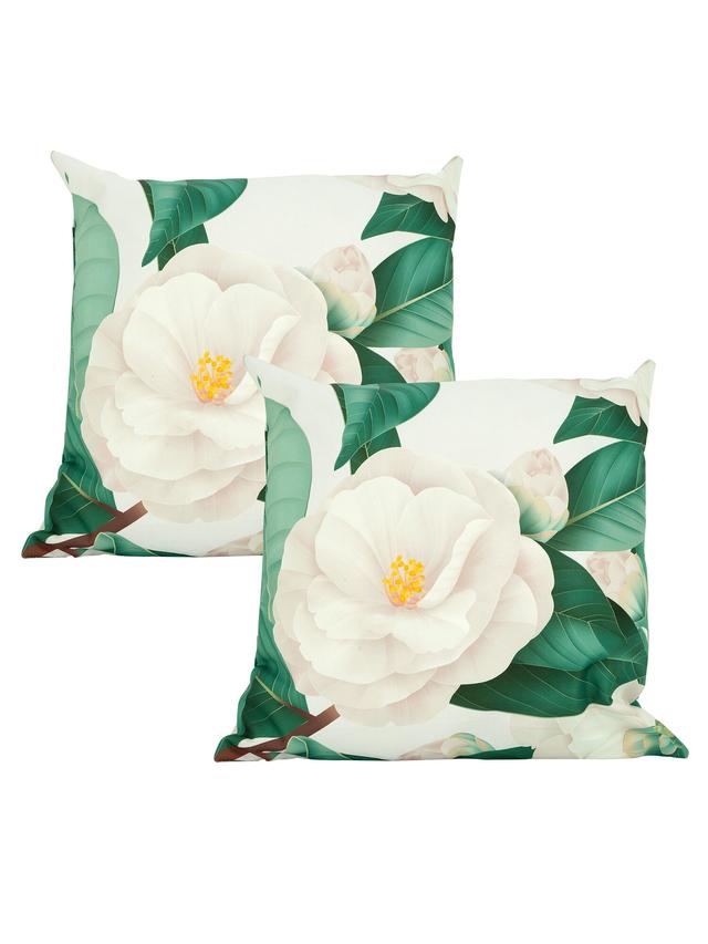 Produktbild von Outdoor-Kissen, regenfest, schmutzabweisend, 45 x 45 cm, 2er-Set