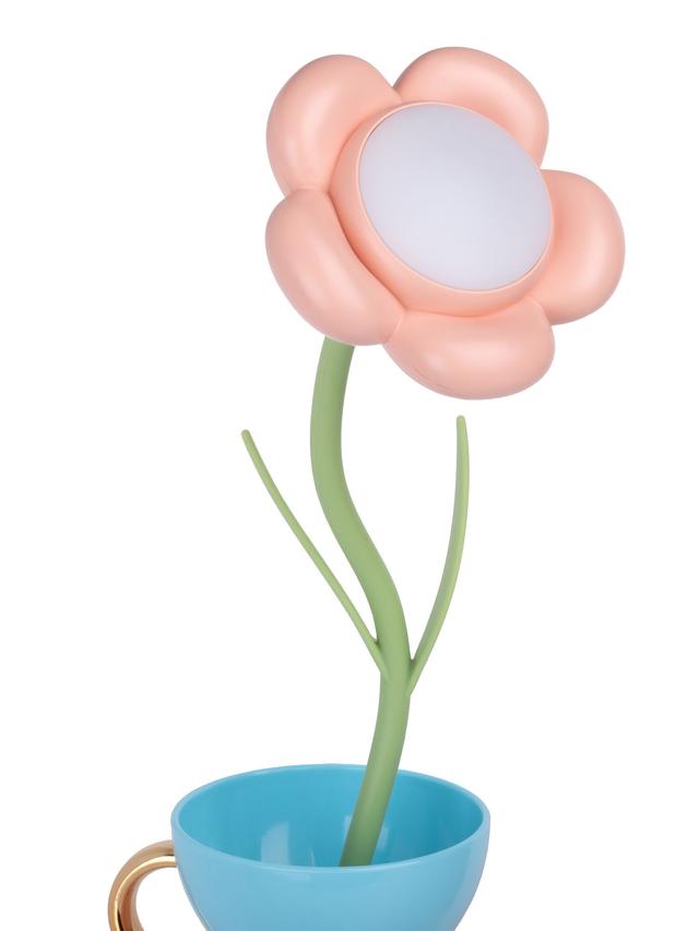 Produktbild von LED Tischleuchte Blume mit Vase, kabellos, dimmbar, 3 Lichtfarben, 167 g