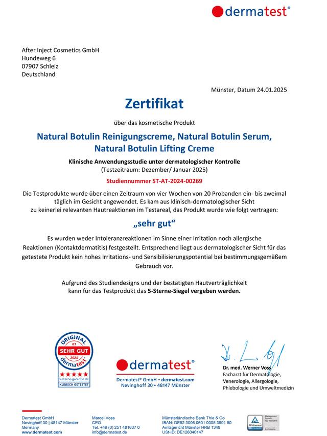 Produktbild von Natural Botulin Liftingcreme