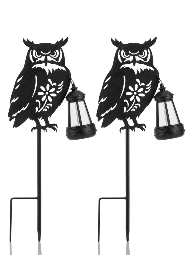 Produktbild von LED Solar Gartenstecker "Tolare" mit Tiermotiv, warmweißes Licht, 2er-Set