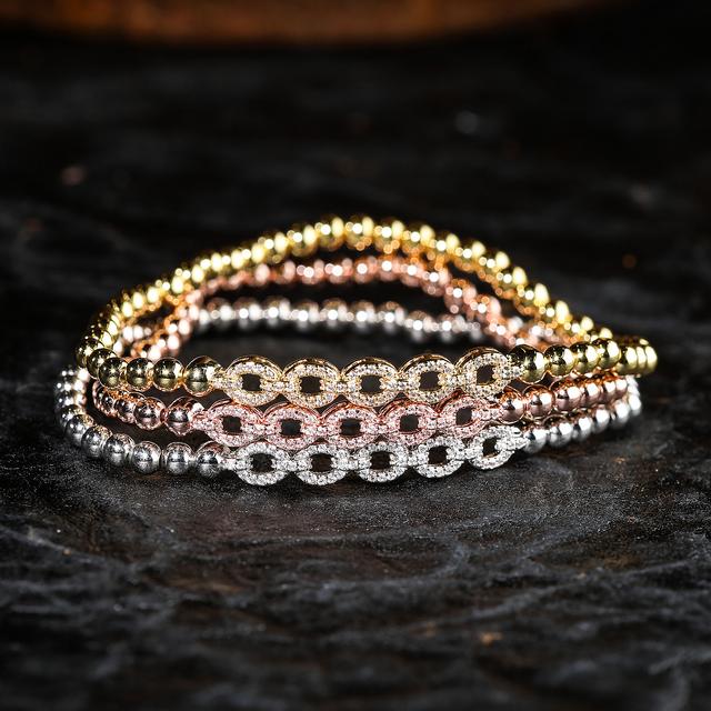 Produktbild von Armband "Glam of Rome", 76 Zirkonia, flexibel tragbar