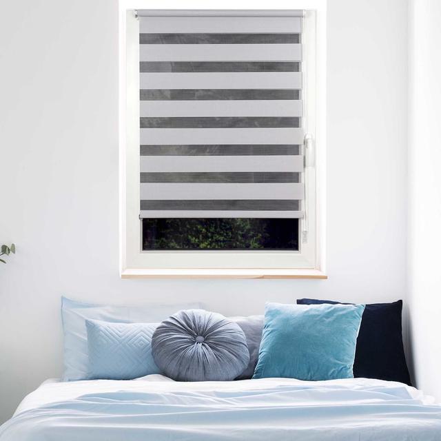 Produktbild von Doppelrollo "just" ohne Bohren mit Klemmträger, 45 x 160 cm