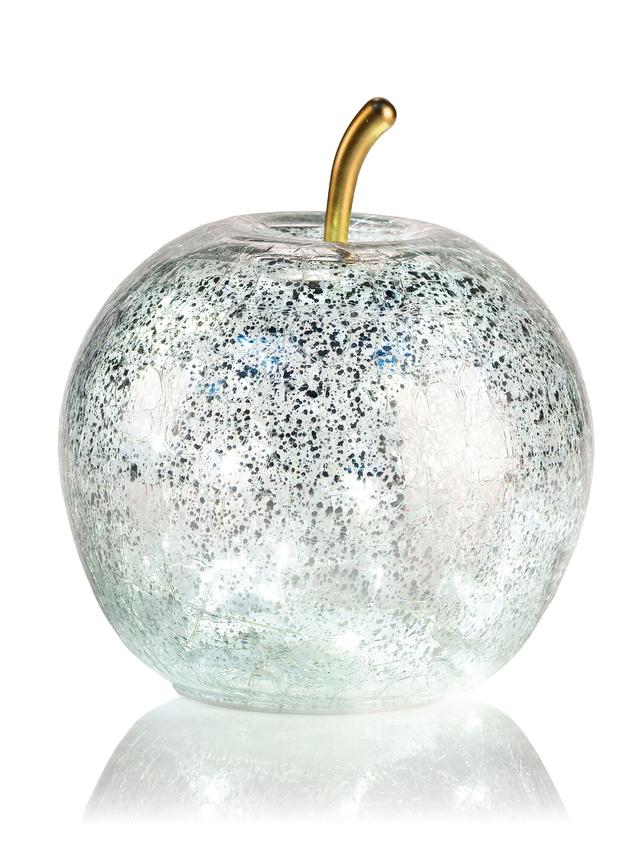 Produktbild von LED-Leuchte in Apfelform mit 15 Micro-LEDs, inkl. 6h Timer