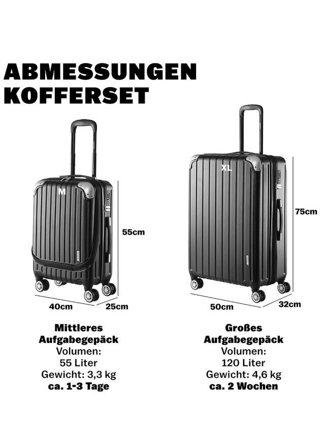 Produktbild von Hartschalenkofferset Business, 2er-Set