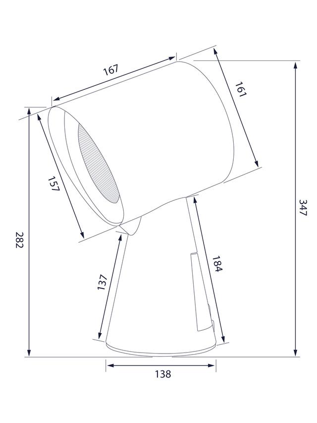 Produktbild von Dunstabzugshaube "Ciarra Hood" kompakt & flexibel, 24 W