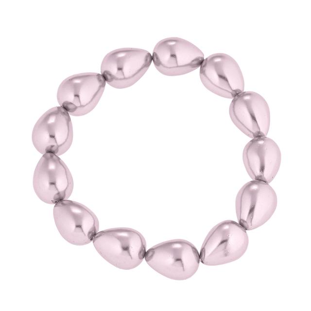 Produktbild von Collier & Armband, Muschelkernperlen, Tropfenform