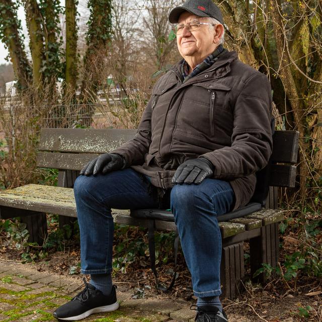 Produktbild von Beheizbares Sitzkissen, kabellos mit Akku, mit 3 Heizstufen, wasserabweisend