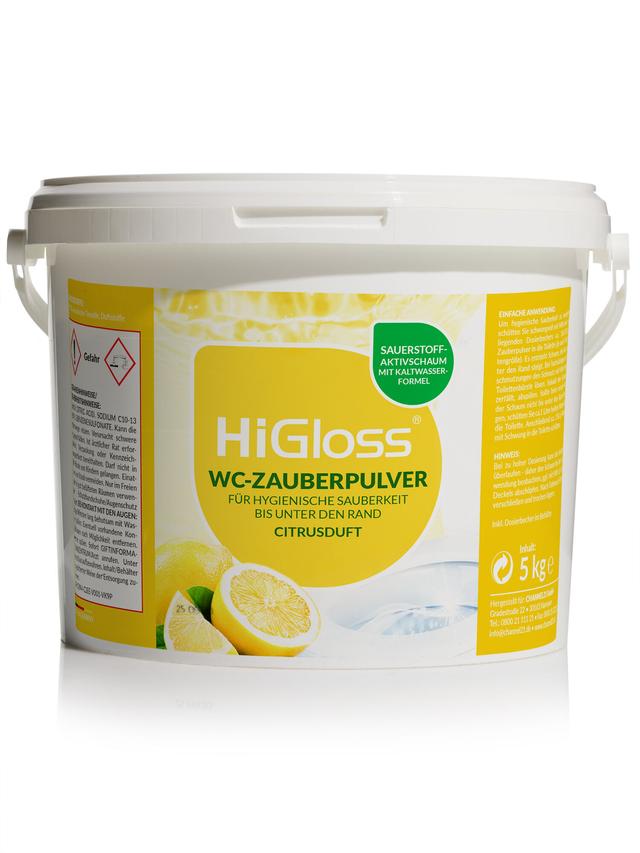 Produktbild von WC-Pulver mit Schmutzfinder auf Sauerstoffbasis, 5 kg