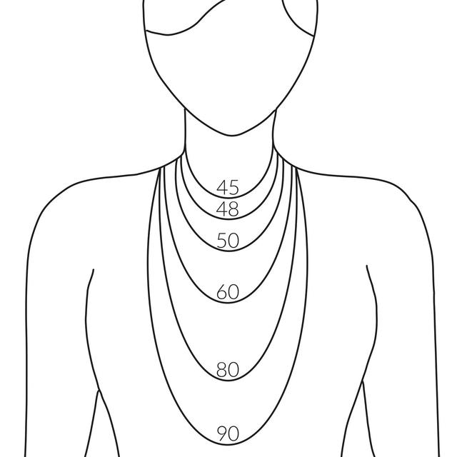 Produktbild von Design-Collier "Spanish Hug", Design-Elemente, 50 + 5 cm