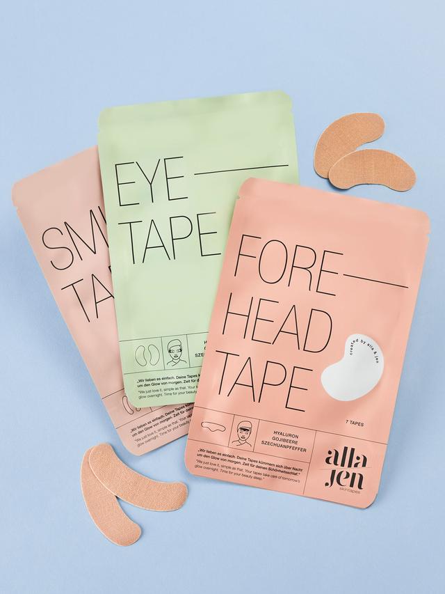 Produktbild von Faltenpflaster-Set gegen Augen-, Stirn-, Mund- und Nasolabialfalten