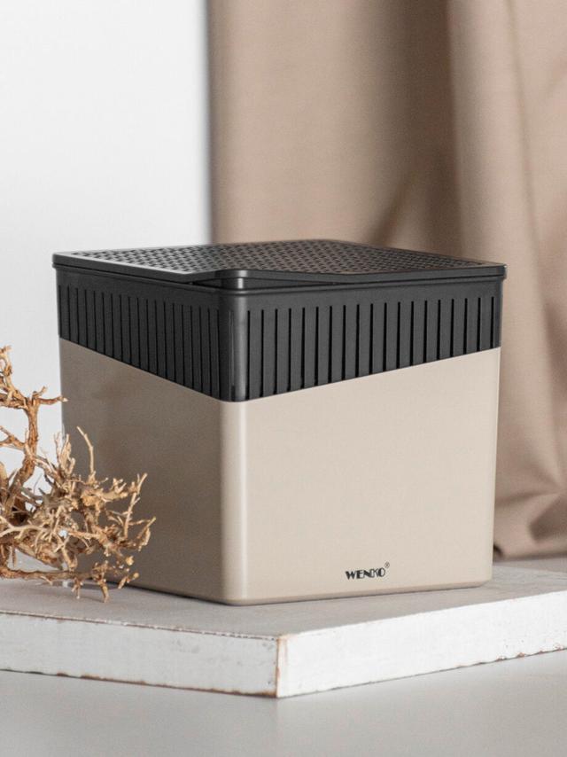 Produktbild von Raumentfeuchter "Cube" oder "Drop" Nachfüllpackung, für bis 80 qm2, rechteckig, gegen Feuchtigkeit und Gerüche, 6er-Set, 6000 g