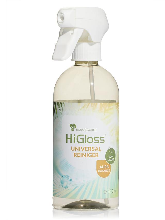 Produktbild von Bio Universalreiniger "EcoGlanz - Aura Intense" effektive Geruchsneutralisation durch Mikroorganismen, 1 L + Leerflasche