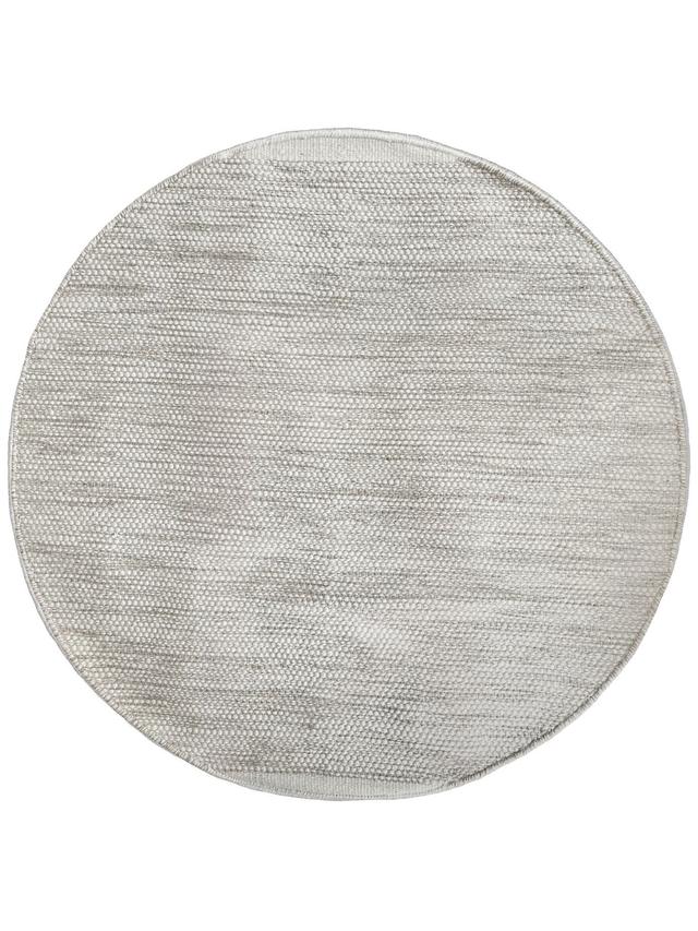 Produktbild von Runder Teppich "Wolle Noppenstruktur" 90 % Wolle, 150 x 150 cm