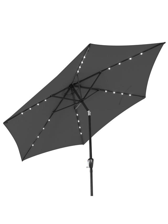 Produktbild von LED Solar Sonnenschirm Miami Ø 270 cm UV-Schutz 80+