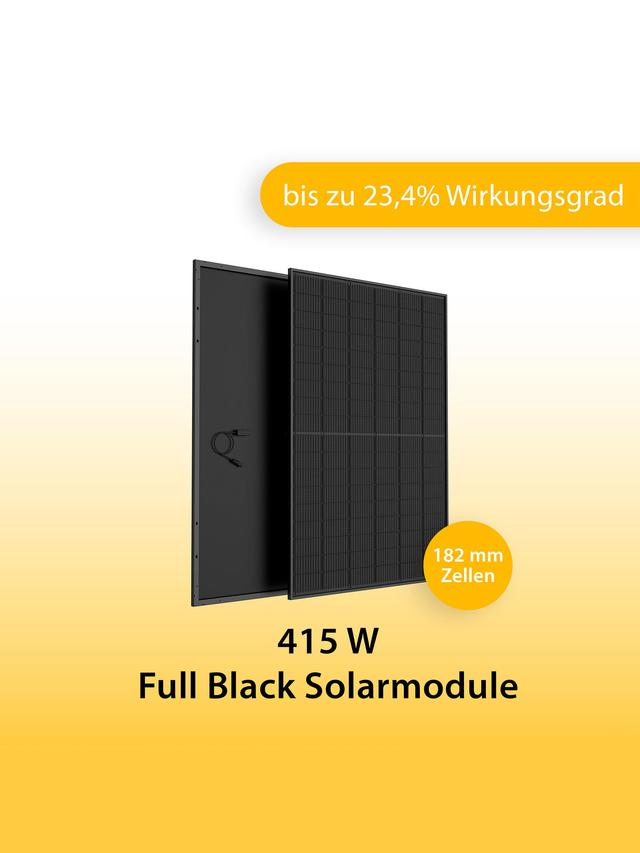 Produktbild von All-In-One Balkonkraftwerk Set, inkl. Speicher, 830 W/800 W