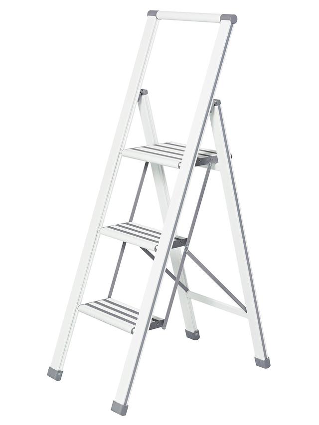 Produktbild von Trittleiter aus Aluminium, klappbar, 3 XXL-Stufen