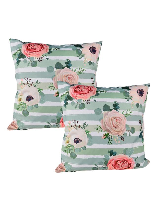 Produktbild von Outdoor-Kissen, regenfest, schmutzabweisend, 45 x 45 cm, 2er-Set