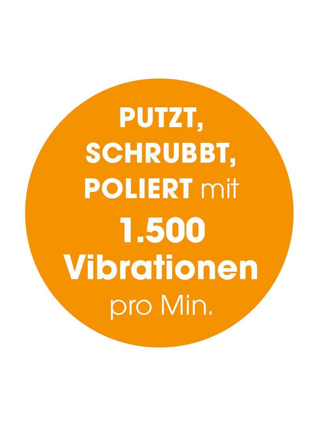 Produktbild von Livington Vibrationsreiniger "MultiScrubber" Akku betrieben, kabellos, inkl. 2 Wischbezüge