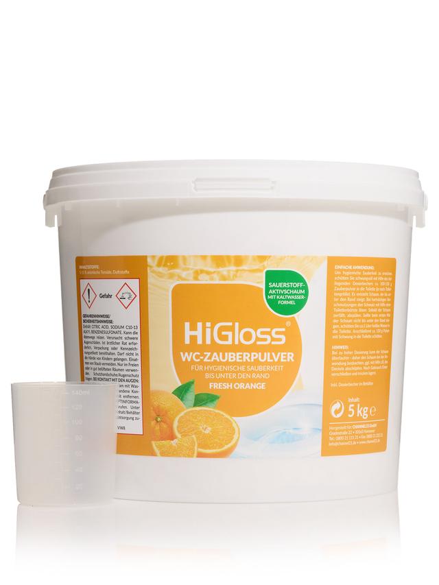 Produktbild von WC-Pulver mit Schmutzfinder auf Sauerstoffbasis, 5 kg