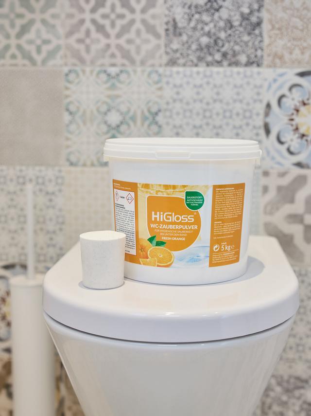 Produktbild von WC-Pulver mit Schmutzfinder auf Sauerstoffbasis, 5 kg