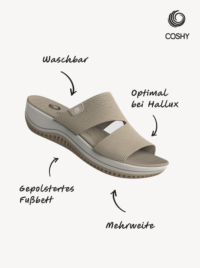 Produktbild von Hallux Valgus Sandalen "Jana Coshy" Sommerschuhe, flexibles Fußbett, vegan