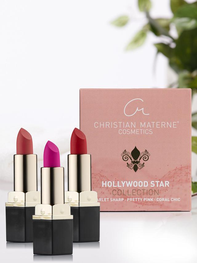 Produktbild von Lippenstifte cremig, pflegend, 3er-Set