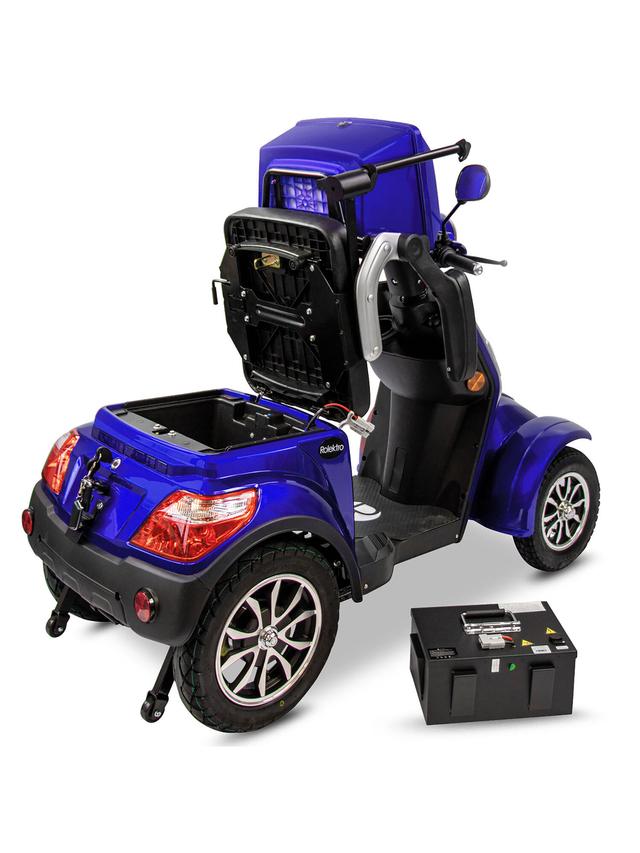 Produktbild von Elektroroller "Theo Premium" mit Straßenzulassung, Lithium Akku, 25 km/h, 1000 W