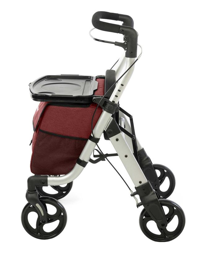 Produktbild von Einkaufsrollator "Lett Walk" mit Sitz und Tasche, faltbar, 136 kg belastbar, 30 l