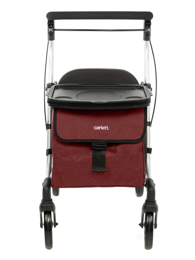 Produktbild von Einkaufsrollator "Lett Walk" mit Sitz und Tasche, faltbar, 136 kg belastbar, 30 l