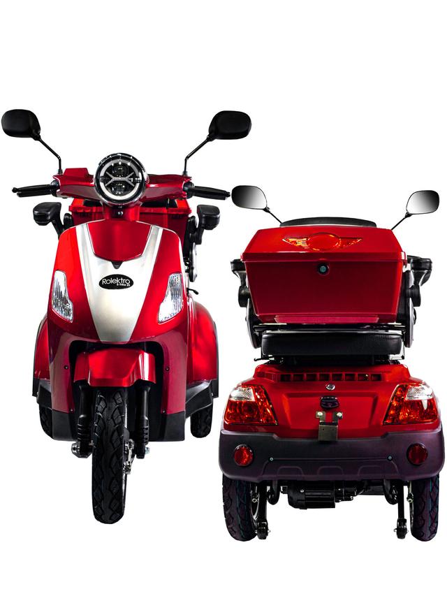 Produktbild von E-Trike "Crossover" Lithium Akku, mit Straßenzulassung, 75 km Reichweite, bis zu 25 km/h, 1000 W