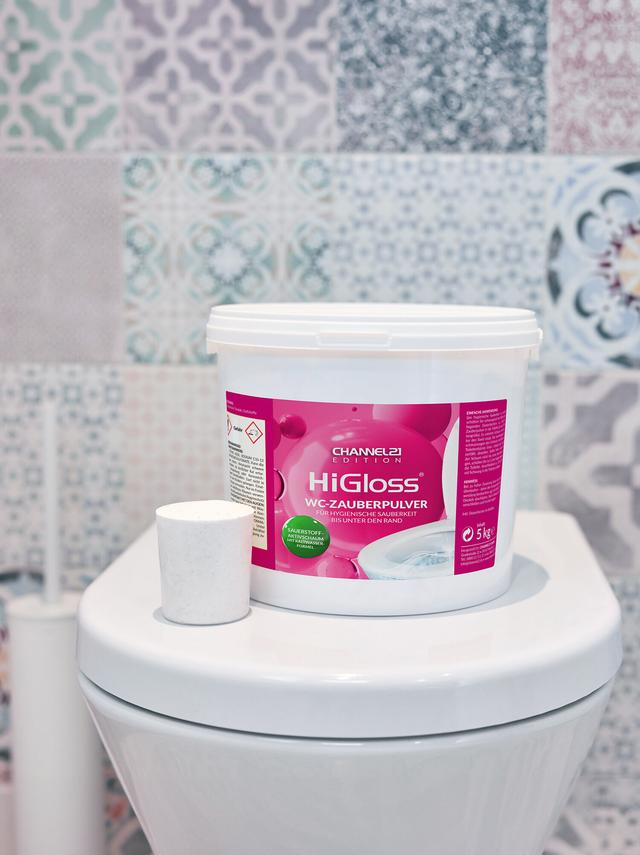 Produktbild von WC-Pulver mit Schmutzfinder auf Sauerstoffbasis, 5 kg