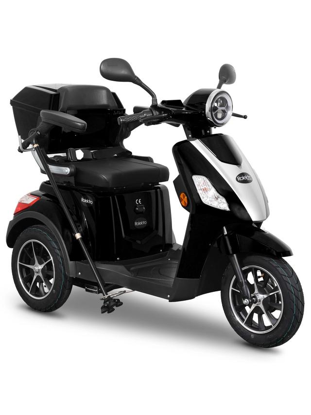 Produktbild von E-Trike "25 Pro" führerscheinfrei, ohne Helmpflicht, mit Straßenzulassung, 50 km Reichweite, bis zu 25 km/h, 1000 W