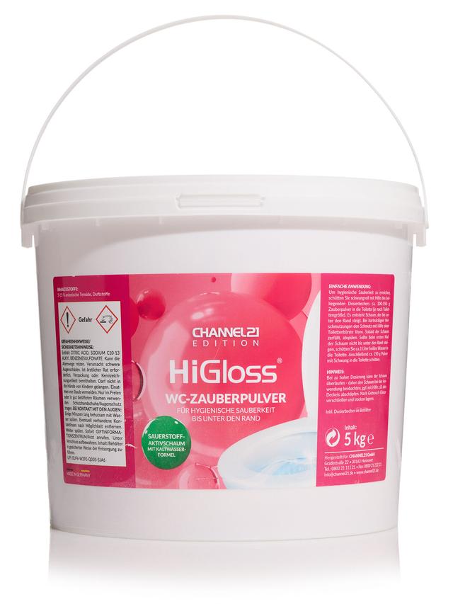 Produktbild von WC-Pulver mit Schmutzfinder auf Sauerstoffbasis, 5 kg