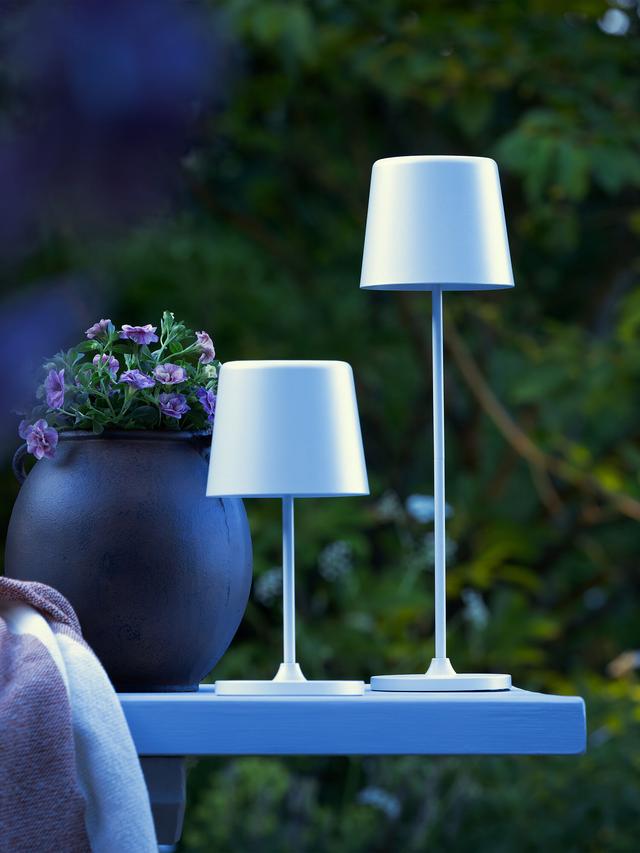 Produktbild von LED Tischleuchte "Teluma" mit Akku, 37 cm, 2er-Set