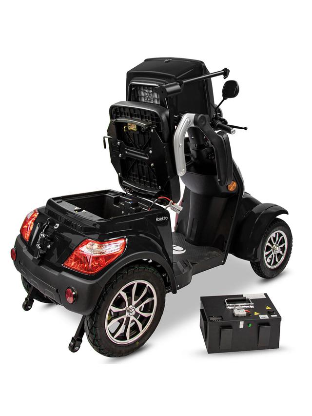 Produktbild von Elektroroller "Theo Premium" mit Straßenzulassung, Lithium Akku, 25 km/h, 1000 W