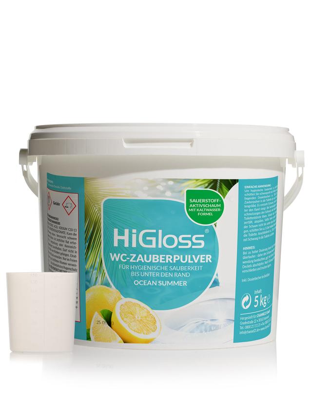 Produktbild von WC-Pulver mit Schmutzfinder auf Sauerstoffbasis, 5 kg